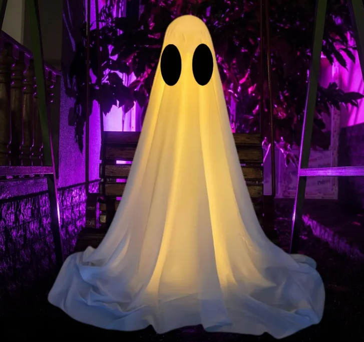 Ghost Halloween Decorations – Hanging Cloth Ghosts in Multiple Styles | Small & Large Sizes for Indoor & Outdoor Spooky Décor