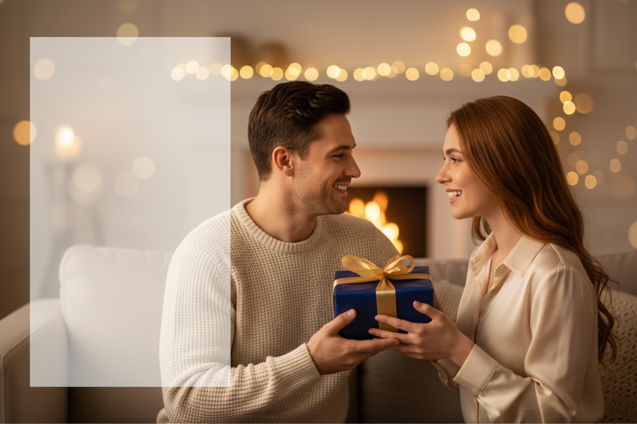 Couple Gift Moment Banner