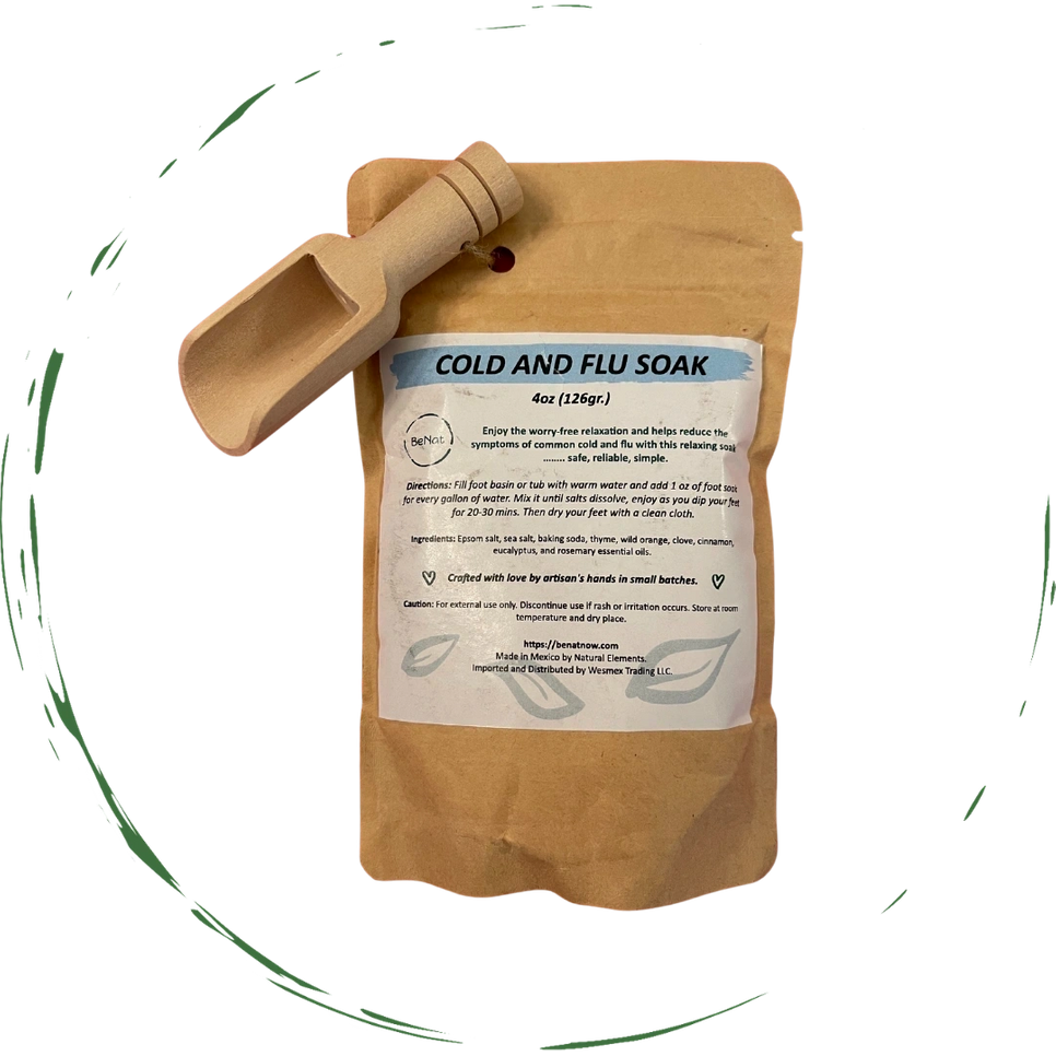 All‑Natural Detox Foot Soak – Handcrafted Bath Salts for Relaxation & Odor Relief