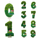 Festive Birthday Cake Number Candles