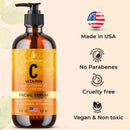 Bright Eye & Face Vitamin C Serum with Hyaluronic Acid
