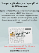 Enjoy a $100 wine voucher with $50 purchase from our New Years collection! This offer is not sold out